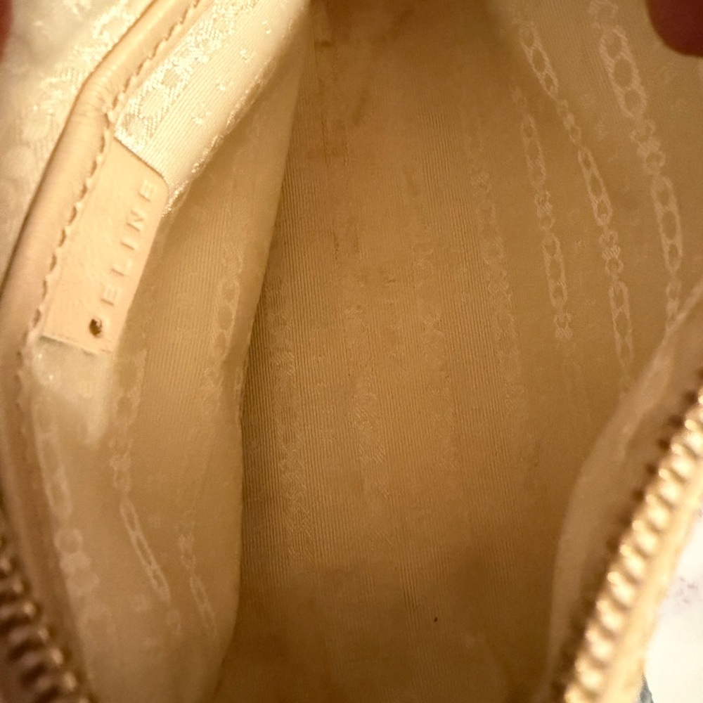 Authentic Celine Blue Raffia and Tan Bag - Picture 7 of 9